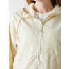 LCW Vision BEJ Kapüşonlu Kadın Yağmurluk