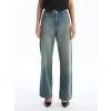LCW Jeans İNDİGO Straight Fit Kadın Jean Pantolon