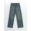 LCW Jeans İNDİGO Straight Fit Kadın Jean Pantolon