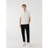LCW Vision EKRU Polo Yaka Kısa Kollu Erkek Tişört