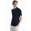 LCWAIKIKI Classic LACİVERT Polo Yaka Kısa Kollu Erkek Tişört