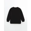 LCW Kids EKRU Bisiklet Yaka Baskılı Erkek Çocuk Sweatshirt 2li