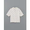LCW DREAM LİLA Gömlek Yaka Baskılı Kadın Pijama Takımı