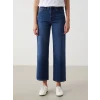 LCW Jeans İNDİGO Wideleg Kadın Jean Pantolon