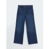 LCW Jeans İNDİGO Wideleg Kadın Jean Pantolon