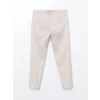 LCWAIKIKI Basic BEJ Dar Kalıp Erkek Chino Pantolon