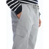 XSIDE GRİ Standart Kalıp Erkek Kargo Pantolon