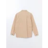 LCW Kids BEJ Uzun Kollu Erkek Çocuk Gömlek Ceket