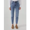 LCW Jeans İNDİGO Mom Fit Kadın Jean Pantolon