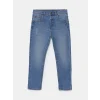 LCW Kids İNDİGO Beli Lastikli Basic Erkek Çocuk Jean Pantolon