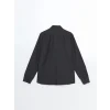LCWAIKIKI Formal ANTRASİT Slim Fit Uzun Kollu Armürlü Erkek Gömlek
