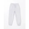 LCW Kids BEYAZ Beli Lastikli Erkek Çocuk Jogger Eşofman Alt 2li
