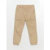 LCW Kids BEJ Beli Lastikli Erkek Çocuk Jogger Pantolon