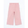 LCW Kids PEMBE Beli Lastikli Gabardin Kız Çocuk Pantolon