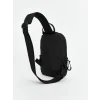 LCW ACCESSORIES SİYAH Fermuarlı Erkek Göğüs Çantası