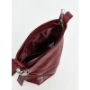 LCW ACCESSORIES BORDO Deri Görünümlü Kadın Omuz Çantası