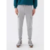 LCW Casual GRİ Slim Fit Erkek Kargo Eşofman Altı