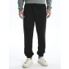 LCW Casual SİYAH Rahat Kalıp Erkek Kalın Jogger Eşofman Altı
