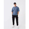 LCW Casual SİYAH Slim Fit Erkek Kalın Jogger Eşofman Altı