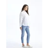 LCWAIKIKI Maternity İNDİGO Karın Panelli Slim Mom Fit Hamile Jean Pantolon