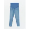 LCWAIKIKI Maternity İNDİGO Karın Panelli Slim Mom Fit Hamile Jean Pantolon
