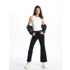 LCW Jeans SİYAH Mars Flare Kadın Jean Pantolon