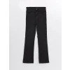 LCW Jeans SİYAH Mars Flare Kadın Jean Pantolon