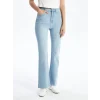 LCW Jeans İNDİGO Mars Flare Kadın Jean Pantolon