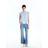 LCW Jeans İNDİGO Mars Flare Kadın Jean Pantolon