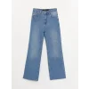 LCW Modest İNDİGO Wideleg Kadın Jean Pantolon
