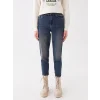 LCW Vision İNDİGO Mom Fit Kadın Jean Pantolon