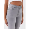 LCW Jeans GRİ Yüksek Bel Jüpiter Süper Skinny Fit Kadın Jean Pantolon