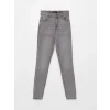 LCW Jeans GRİ Yüksek Bel Jüpiter Süper Skinny Fit Kadın Jean Pantolon