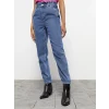 LCW Jeans İNDİGO Yüksek Bel Slouchy Kadın Jean Pantolon