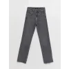 LCW Vision GRİ Straight Fit Kadın Jean Pantolon