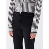 LCW Modest SİYAH Mom Fit Kadın Jean Pantolon