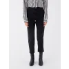 LCW Modest SİYAH Mom Fit Kadın Jean Pantolon