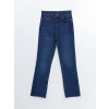 LCW Jeans Indigo Crop Flare Kadın Jean Pantolon
