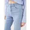 LCW Jeans İNDİGO Yüksek Bel Mars Flare Kadın Jean Pantolon
