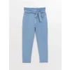 LCW Jeans İNDİGO Beli Lastikli Paperbag Kadın Jean Pantolon