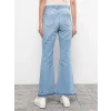 LCW Jeans İNDİGO Yüksek Bel Mars Flare Kadın Jean Pantolon