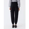 LCW Jeans SİYAH Yüksek Bel Jogger Kadın Jean Pantolon