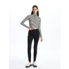 LCW Jeans SİYAH Jüpiter Süper Skinny Fit Kadın Jean Pantolon