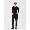 LCW Modest SİYAH Straight Fit Kadın Jean Pantolon