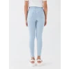 LCW Jeans İNDİGO Yüksek Bel Jüpiter Süper Skinny Fit Kadın Jean Pantolon