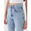 LCW Jeans İNDİGO Mom Fit Kadın Jean Pantolon