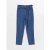 LCW Jeans İNDİGO Beli Lastikli Paperbag Kadın Jean Pantolon