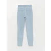 LCW Jeans İNDİGO Yüksek Bel Jüpiter Süper Skinny Fit Kadın Jean Pantolon