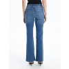 LCW Jeans İNDİGO Mars Flare Kadın Jean Pantolon
