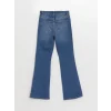LCW Jeans İNDİGO Mars Flare Kadın Jean Pantolon